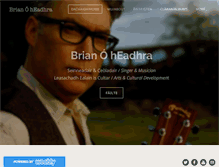 Tablet Screenshot of brianoheadhra.com